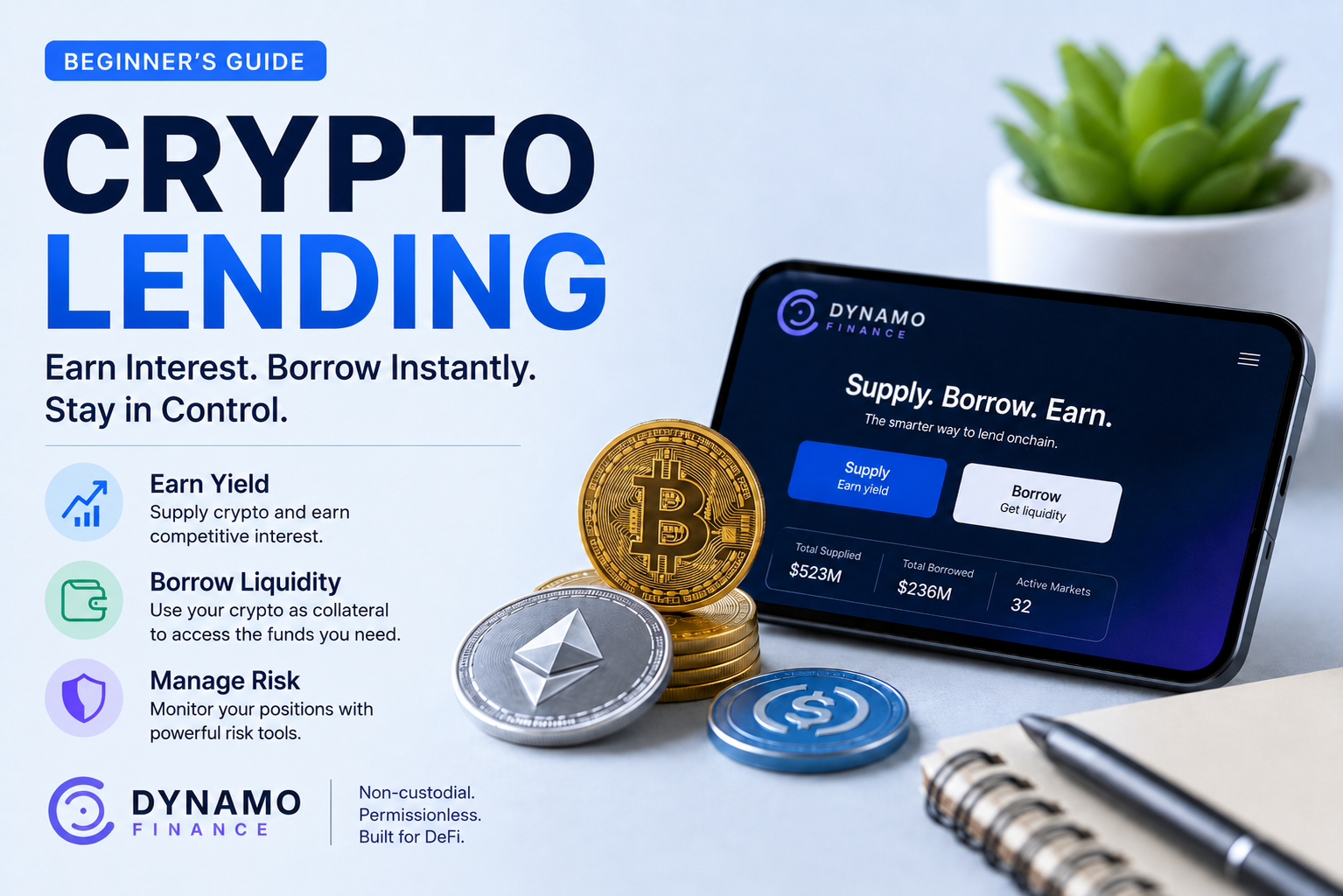 What Is Crypto Lending? A Beginner’s Guide to Earning Interest and Borrowing Against Crypto