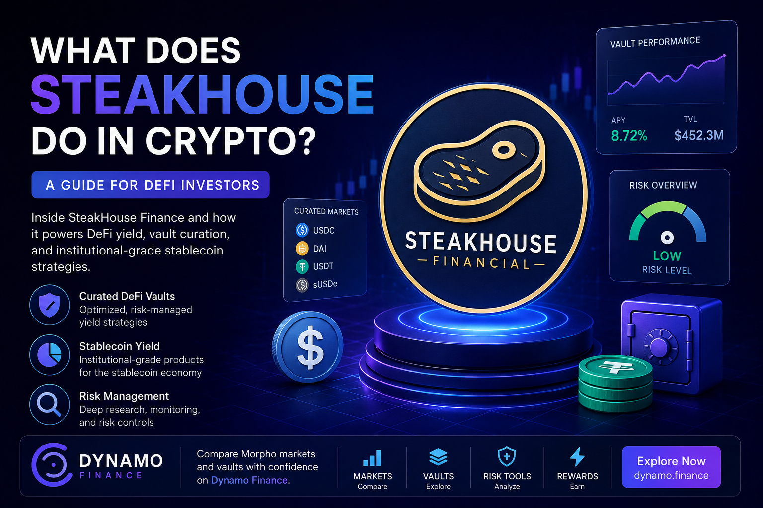 What Does SteakHouse Do in Crypto? A Guide for DeFi Investors